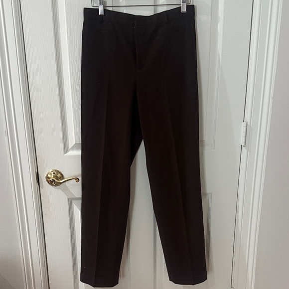 Rafaella brown vintage taper leg pants size 8 - Picture 1 of 4